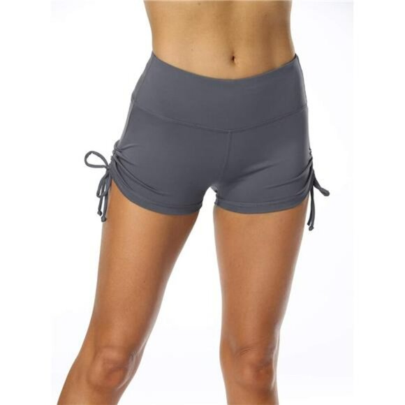 Womens High Waisted Booty Shorts 3 Pack Workout Yoga Volleyball Gym Shorts - Picture 6 of 8